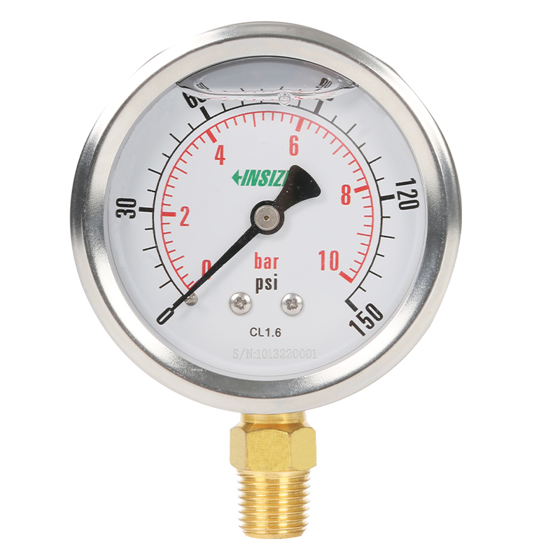 Bourdon Tube Pressure Gauges (Liquid Filled)