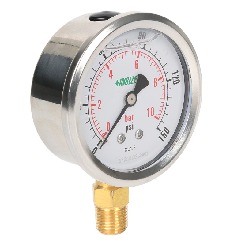 Bourdon Tube Pressure Gauges (Liquid Filled)
