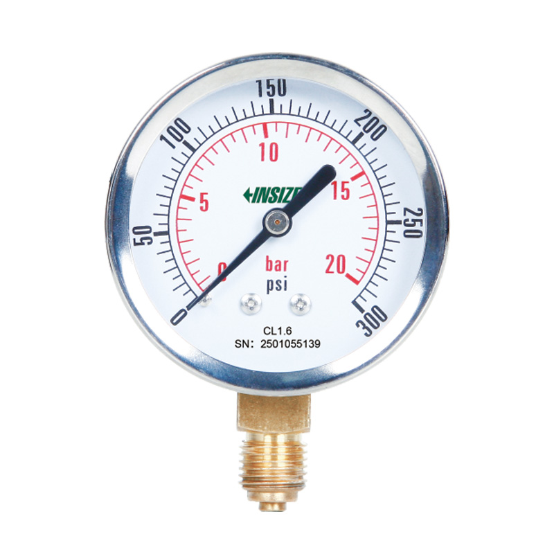Bourdon Tube Pressure Gauges (Dry)