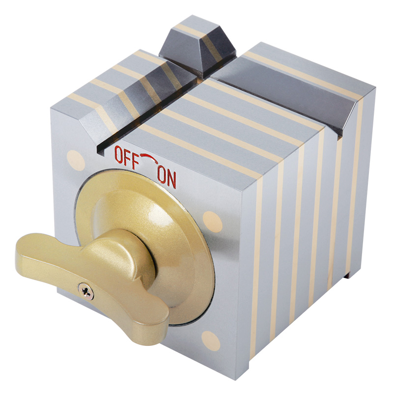 Magnetic Square With v Groove