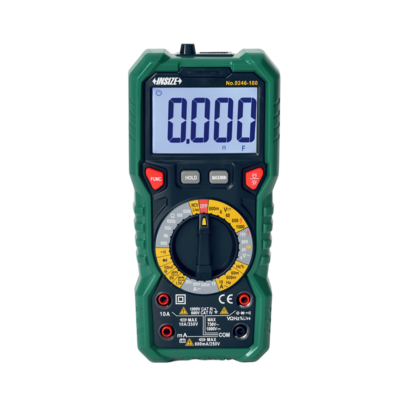 Digital Multimeter (With Jack Indicator Light)