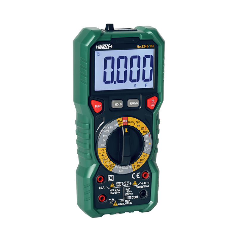 Digital Multimeter (With Jack Indicator Light)