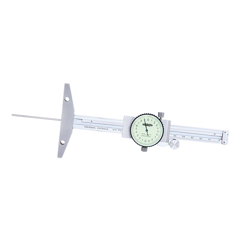 Dial Depth Gauges With Round Bar